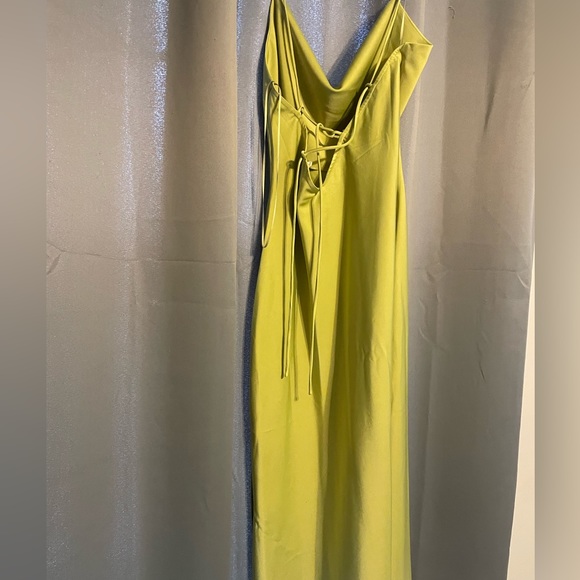 Satin cowl neck dress! - Picture 3 of 4